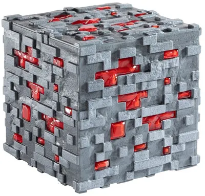 Replica The Noble Collection Games: Minecraft - Illuminating Redstone Ore