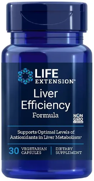 Liver Efficiency Formula, 30 capsule vege, Life Extension