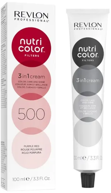 Revlon Professional Nutri Color Filters Mască pentru colorarea părului Fashion Filters, 500, 100 ml