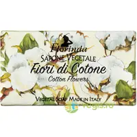 Sapun Vegetal cu Parfum de Flori de Bumbac Florinda 100g