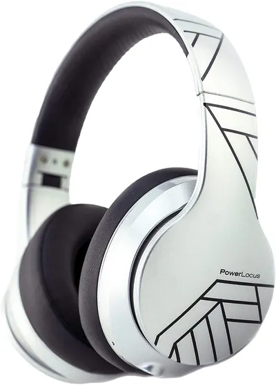 Căști wireless PowerLocus - P6, PL Collection, argintii