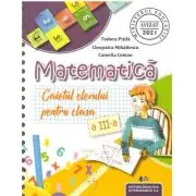Matematica. Caietul elevului pentru clasa a 3-a