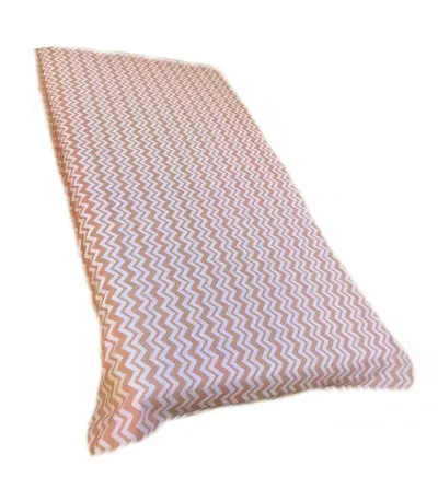 Cearsaf cu elastic roata 140x70 cm Zig-zag