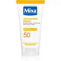 Mixa Niacinamide Bright crema corectoare impotriva petelor intunecate SPF 50 50 ml