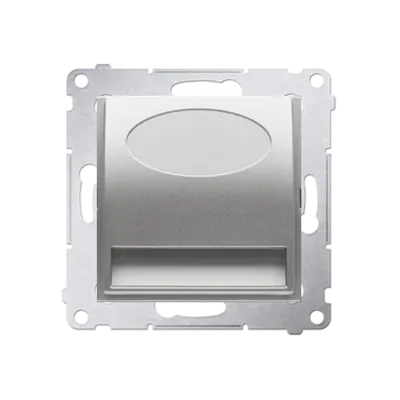 Luminator LED 230V, 1.1 W, 5900 K, argintiu mat metallic