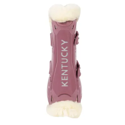 Kentucky Vegan Wol Peesbeschermers Bamboo Elastiek Roze