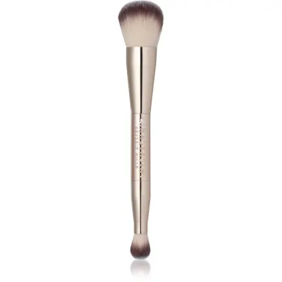 Anastasia Beverly Hills Impeccable Foundation & Face Brush pensulă pentru fond de ten universală, cu două capete 1 buc