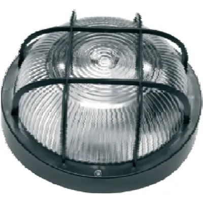 Plafoniera 1x max 60W, E27/IP44/ Negru, 2602A