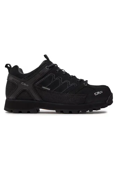Bocanci trekking barbati 300212233 - Piele naturala - 42 EU - Negru