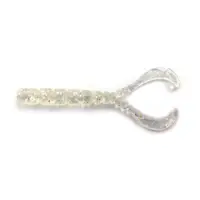Grub Mustad Aji Micro Chiki 4,3 Cm Clear Rainbow Glitter, 12 Buc / Plic