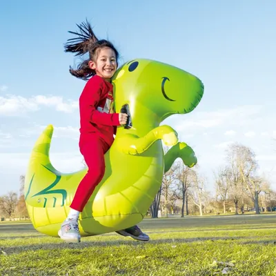 Dinozaur gonflabil saltaret Air Hoppers