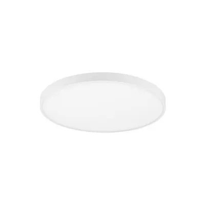 Plafoniera PERFECT Nisipiu Alb Aluminiu & Acrylic Surface LED 80W 9049Lm IP20 TRIAC Dimabil Driver AC220-240V Beam Angle: 120° CRI>80 2700-6000K Schimbare temperatura de culoare si reglare intensitate luminoasa