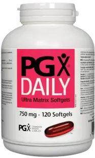 PGX Daily Ultra Matrix, 750 mg, 120 capsule gelatinoase moi, Natural Factors