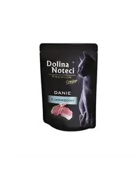 DOLINA NOTECI Premium Senior Hrană umedă pentru pisici în vârstă cu miel 85 g