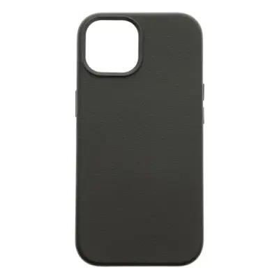 Husa Protectie Spate Dviced DV512014, Piele, MagSafe, pentru iPhone 15 (Negru)