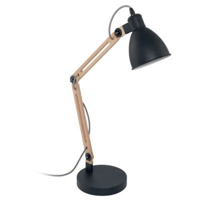 Lampa de masa TORONA 1 negru 220-240V,50/60Hz