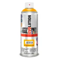 Spray Vopsea acrilica galben inchis, interior / exterior, ral 1007, 400 ml