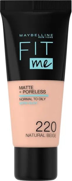 Maybelline fond de ten Fit Me Matte, 220 Natural Beige, 30 ml