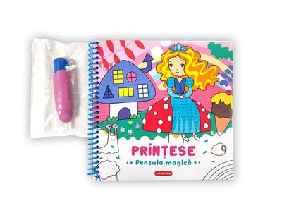 Prințese - Pensula magică - Board book - ***