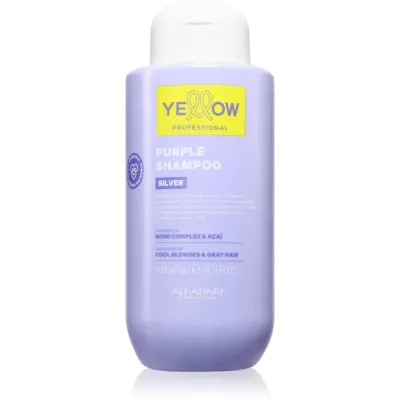 Yellow Professional Silver Purple Shampoo șampon neutralizeaza tonurile de galben 500 ml