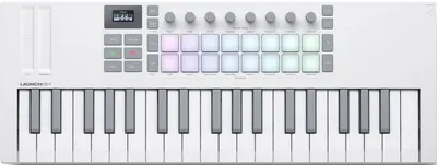 Sintetizator MIDI Novation - Launchkey Mini 37 MK4, alb