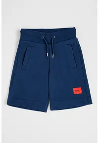 Pantaloni scurti de trening cu doua buzunare - Albastru oceanic