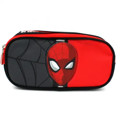 Penar cu 2 compartimente, model Spiderman, brand Cerda