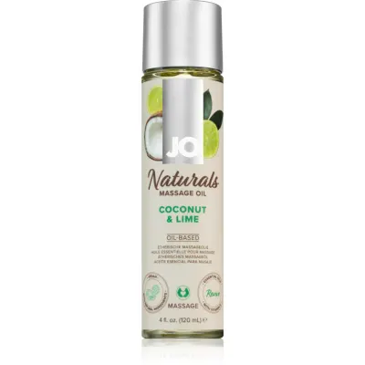 System JO NATURALS COCONUT & LIME ulei de masaj 120 ml