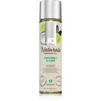 System JO NATURALS COCONUT & LIME ulei de masaj 120 ml