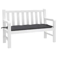 vidaXL Pernă bancă de grădină, antracit, 120x50x7 cm, material oxford