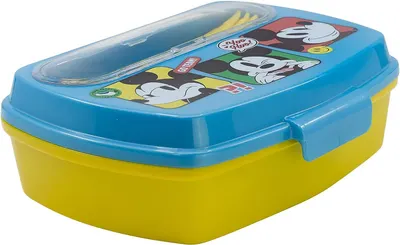 Cutie pentru mâncare Stor Mickey Mouse - Cu tacâmuri