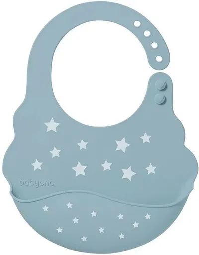 Bavetă din silicon Babyono - 829/05, Stele