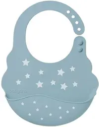Bavetă din silicon Babyono - 829/05, Stele