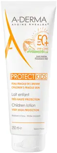 A-Derma Protect Lapte pentru copii Kids, SPF50+, 250 ml