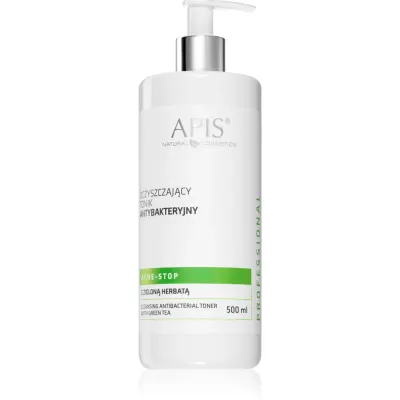 Apis Natural Cosmetics Acne-Stop Home TerApis demachiant calmant tonic pentru ten gras si problematic 500 ml