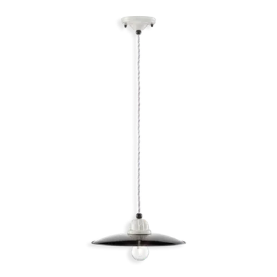 Sospensione D.25 / Pendant D.25 Retro B&w Finish - C1610