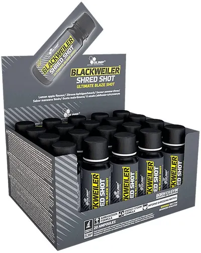 Blackweiler Shred Shots Box, citrice, 20 shoturi, Olimp