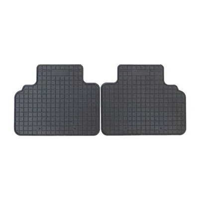 Set covorase auto din cauciuc Ford Tourneo Courier 2014-, Custom din 2012-, randul 2, presuri FROGUM, negre, 2 buc.