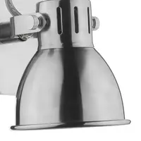 Corp de iluminat tip spot Idaho Single Wall Spotlight Natural Chrome