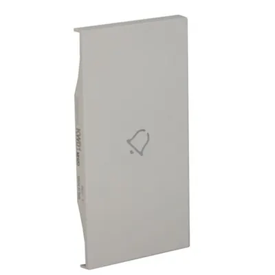 capac cu sonerie de usa serigrafiata LIVING NOW alb