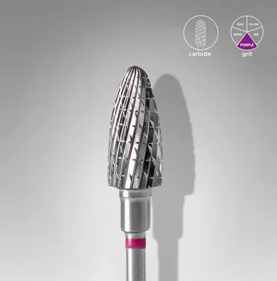 Staleks Capat Freza Bit Carbid Violet FT90V060/14