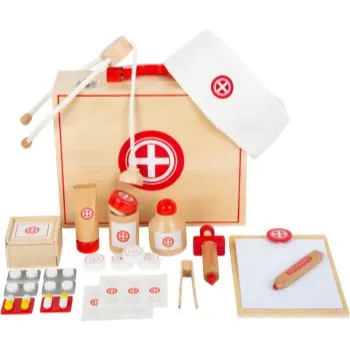 Small foot Wooden Doctor’s Kit set de jucării din lemn