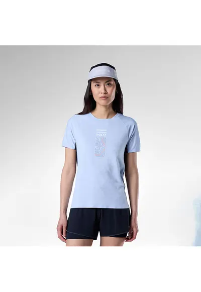 Tricou dama W SAPA ULTRA TEE - albastru deschis - Albastru deschis