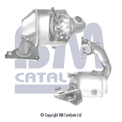 Catalizator EURO 5 potrivit NISSAN QASHQAI I, X-TRAIL II; RENAULT KOLEOS I 2.0D dupa 2007