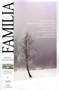 Revista Culturală FAMILIA Nr. 1, 2026 - Paperback brosat - Revista de Cultură FAMILIA