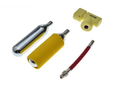 Kit Co2 racord universal, 2 rezerva de 16gr