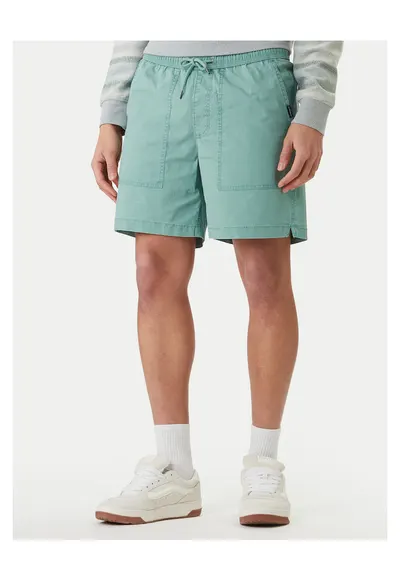 Pantaloni scurti barbati - bumbac - fermoar - verde
