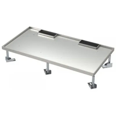 Baza doza de pardoseala 4x7M cu suport pt pardoseli duble, TEM Modul TEM-RB58S2-U