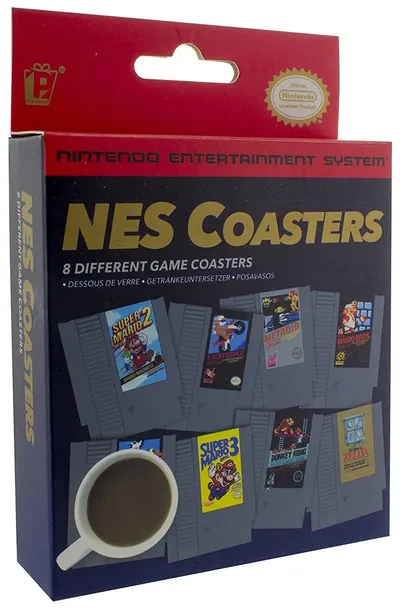 Suporturi de pahare Paladone Games: Nintendo - Cartridge