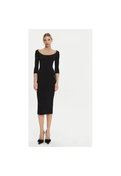 Rochie Dama - 305315557 - Viscoza/Poliester - Negru - Negru